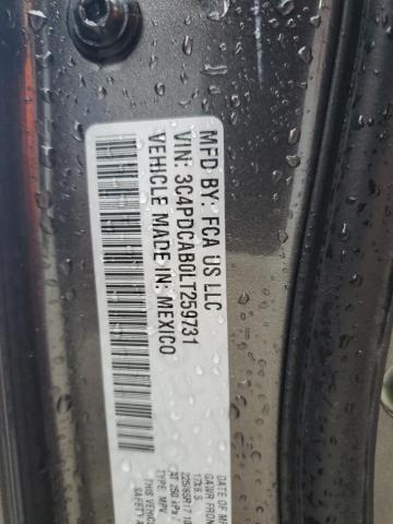2020 DODGE JOURNEY SE - 3C4PDCAB0LT259731