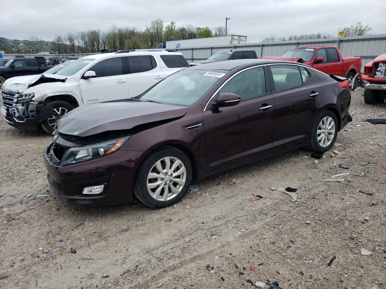 2014 Kia Optima Ex vin: 5XXGN4A78EG336794