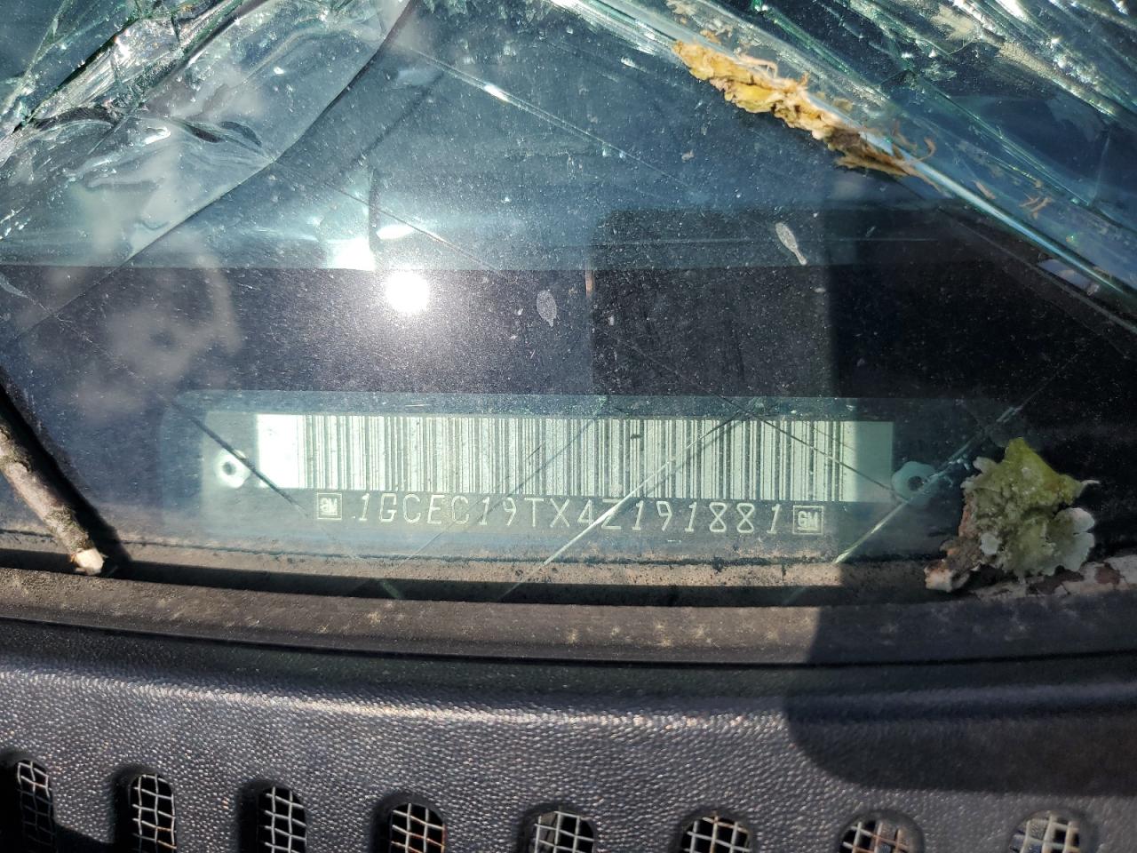 1GCEC19TX4Z191881 2004 Chevrolet Silverado C1500