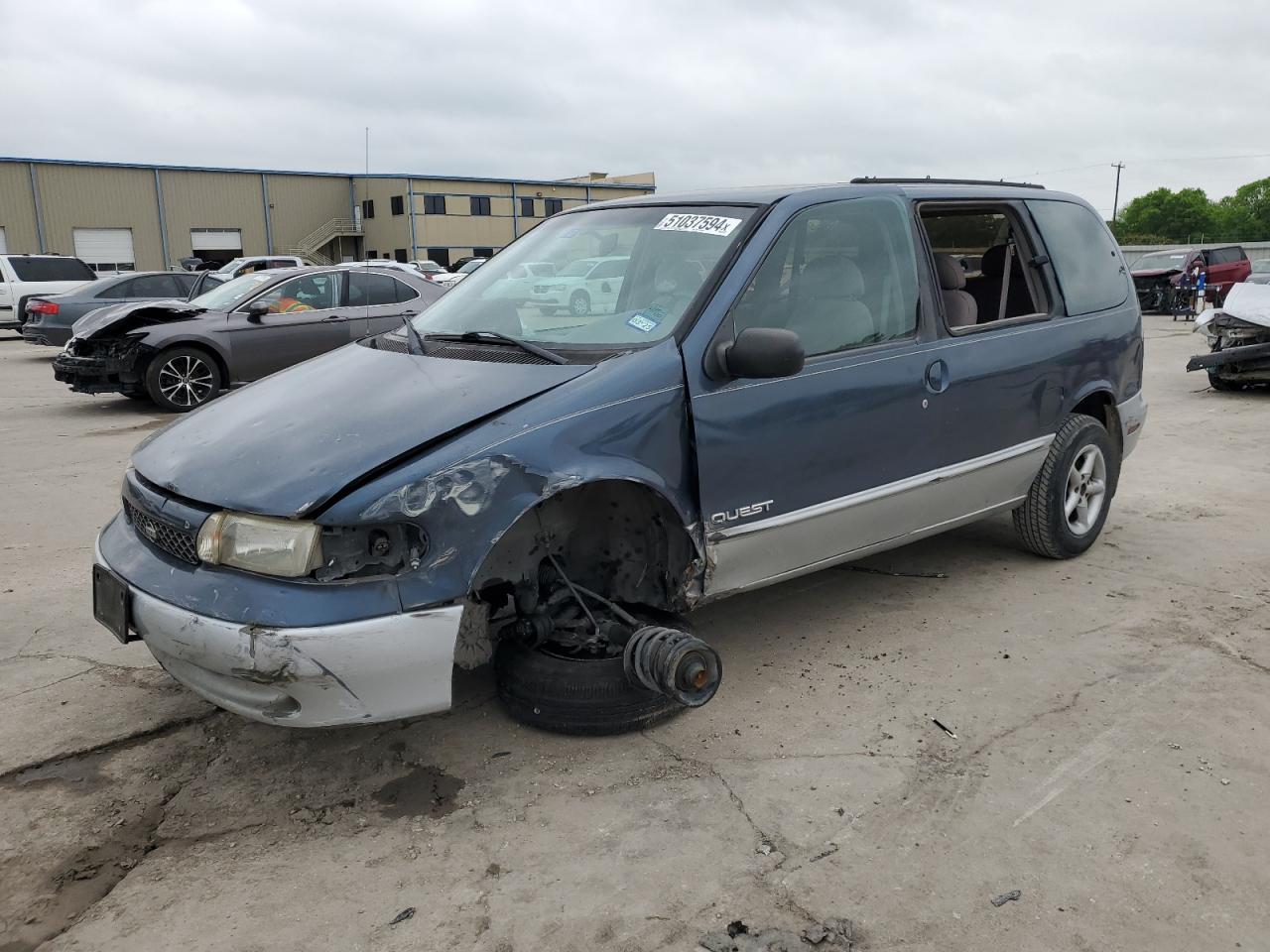 4N2DN11W7TD815463 1996 Nissan Quest Xe