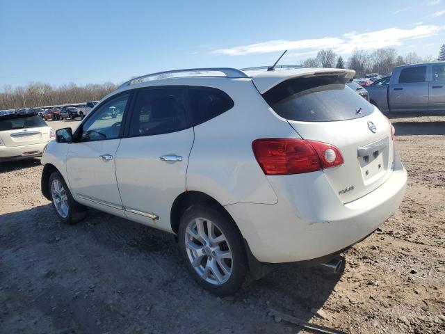 NISSAN ROGUE S 2012 white  gas JN8AS5MT3CW278090 photo #3