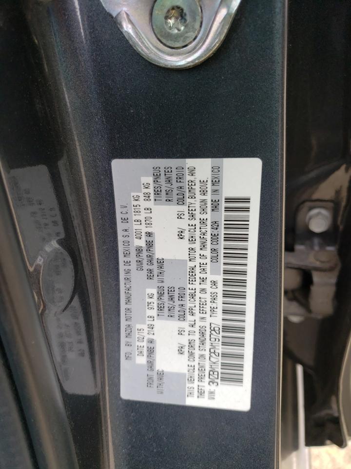 3MZBM1K72FM197267 2015 Mazda 3 Sport