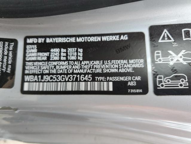 VIN WBA1J9C53GV371645 2016 BMW 2 Series, M235XI no.13