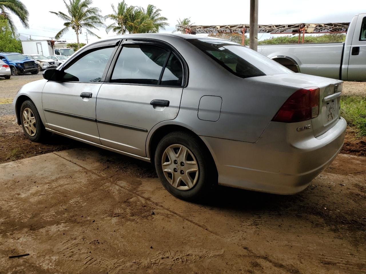 Lot #2540295722 2004 HONDA CIVIC DX V