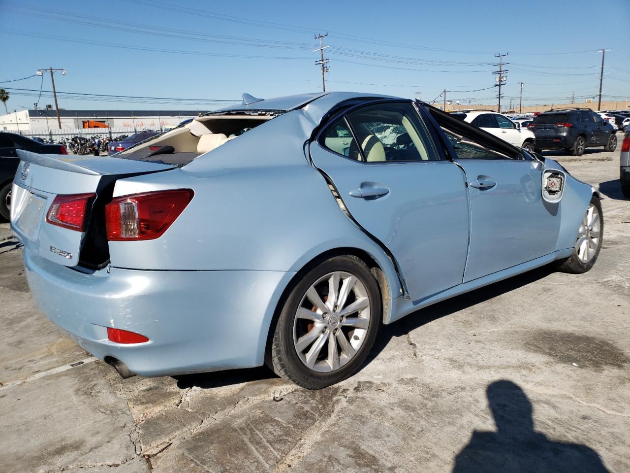 2012 Lexus Is 250 vin: JTHBF5C28C5165866