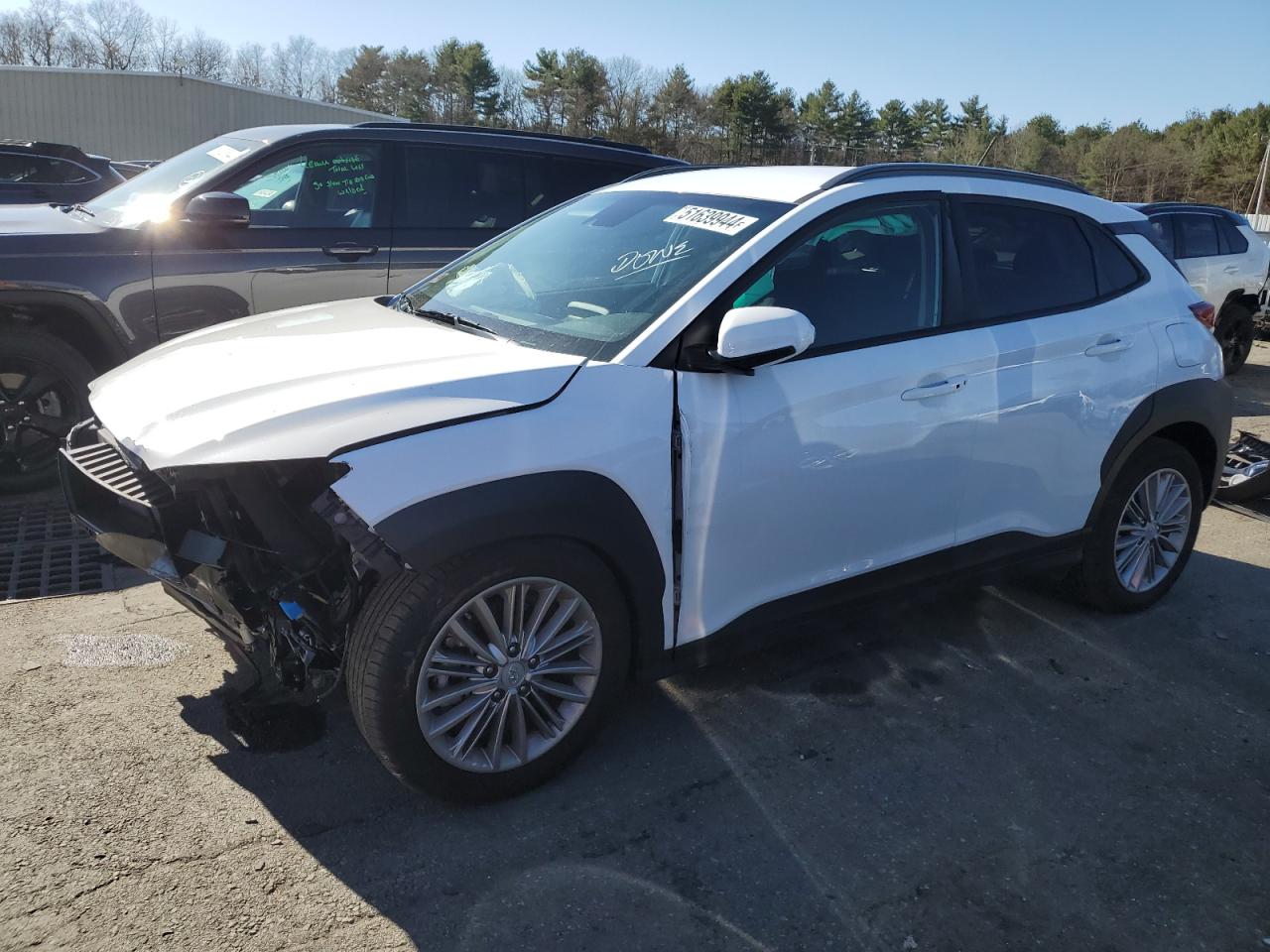 2021 Hyundai Kona Sel vin: KM8K2CAA1MU718453