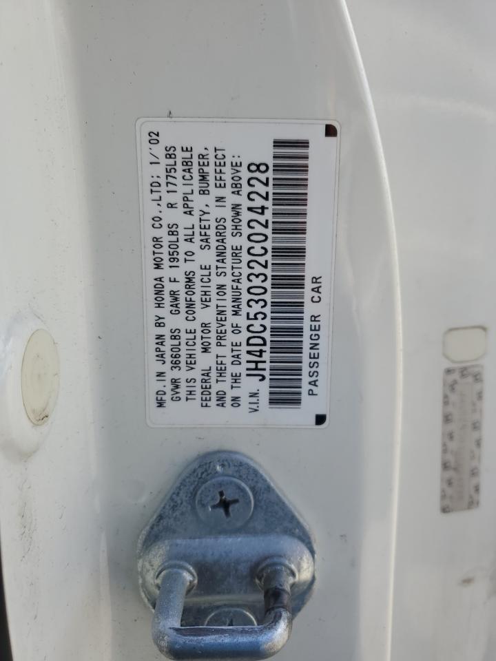 JH4DC53032C024228 2002 Acura Rsx Type-S