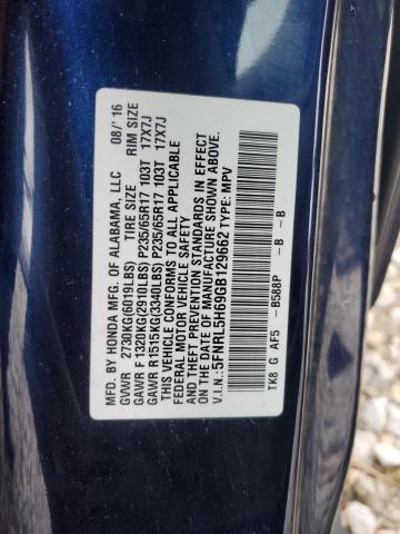 2016 HONDA ODYSSEY EX - 5FNRL5H69GB129662