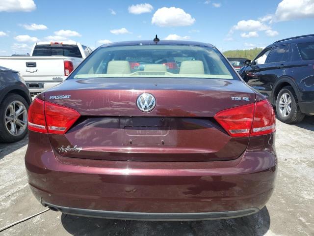 2013 Volkswagen Passat Se VIN: 1VWBN7A39DC005744 Lot: 50862464