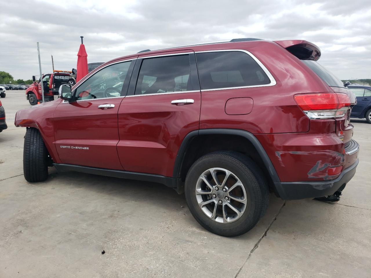 2014 Jeep Grand Cherokee Limited vin: 1C4RJEBG8EC493105