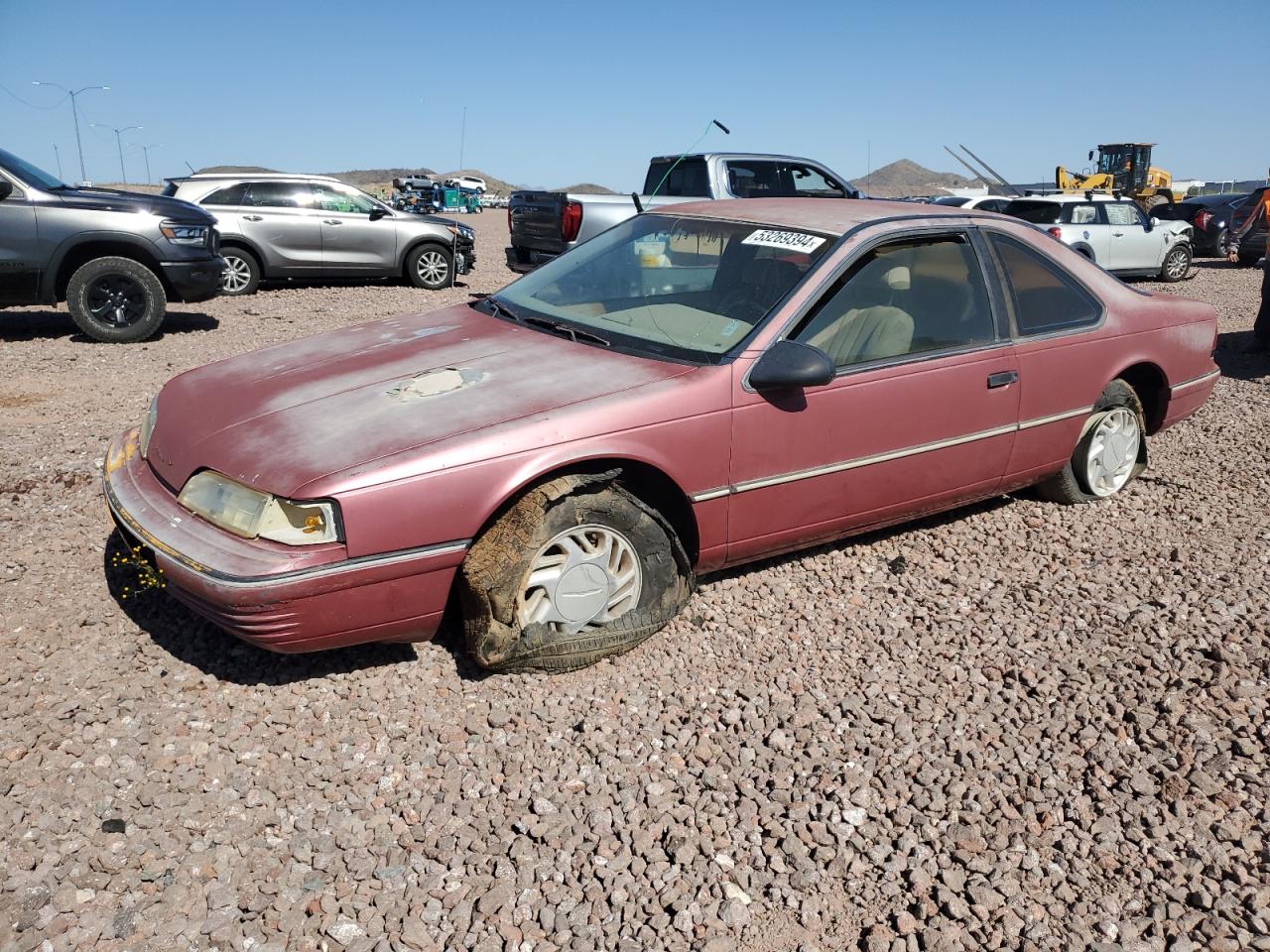 1FAPP6046MH133021 1991 Ford Thunderbird