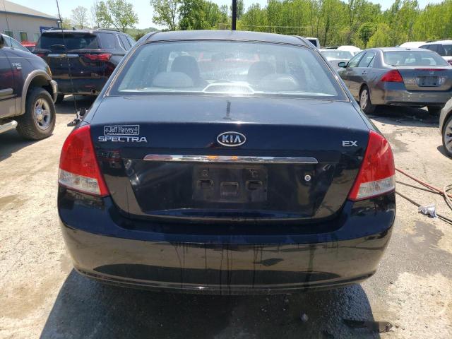 2007 Kia Spectra Ex VIN: KNAFE121375440974 Lot: 52336664