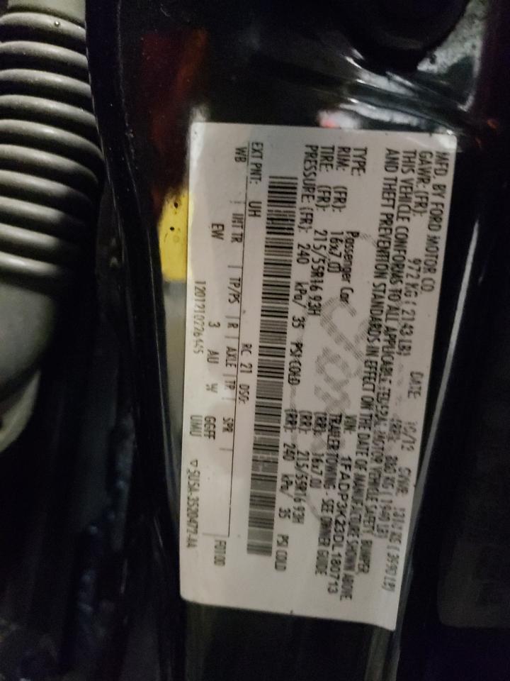 1FADP3K23DL180713 2013 Ford Focus Se