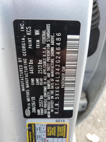 2018 Kia Optima Lx VIN: 5XXGT4L34JG246486 Lot: 51583424