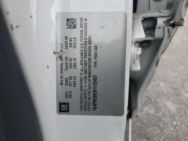 2015 BUICK VERANO CON 1G4PR5SK9F4105407