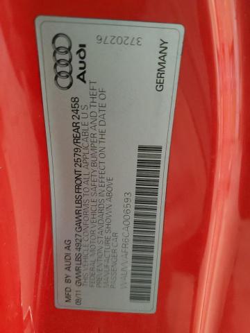 Купе AUDI S5/RS5 2012 Красный