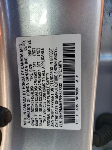 2015 Honda Cr-V Ex VIN: 2HKRM4H57FH657232 Lot: 50543364