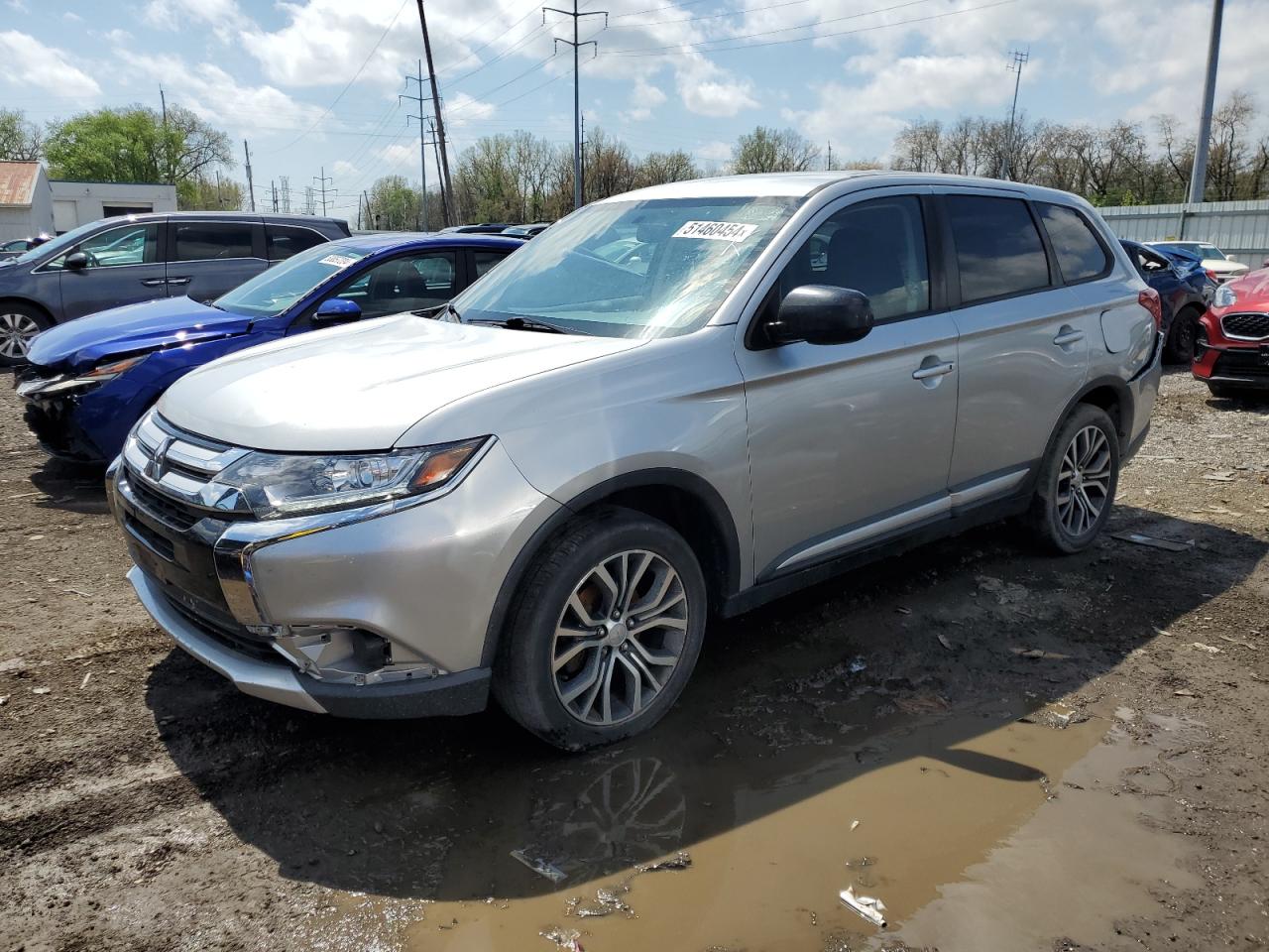 Lot #2477817096 2018 MITSUBISHI OUTLANDER