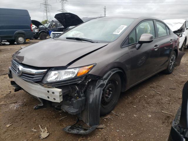 2012 Honda Civic Lx VIN: 2HGFB2F5XCH500512 Lot: 52419314