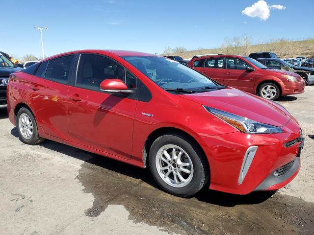  TOYOTA PRIUS 2022 Червоний