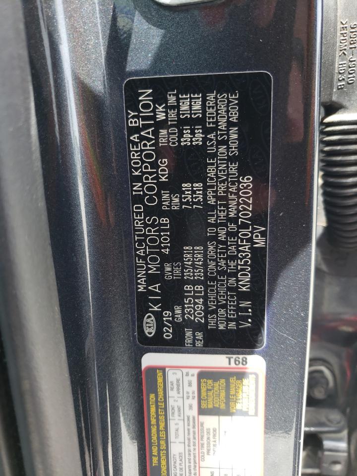 KNDJ53AF0L7022036 2020 Kia Soul Gt-Line Turbo