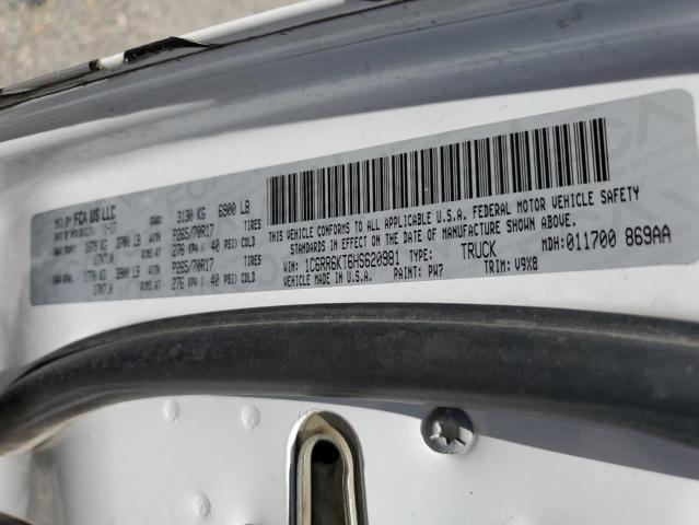 2017 RAM 1500 ST - 1C6RR6KT6HS620981