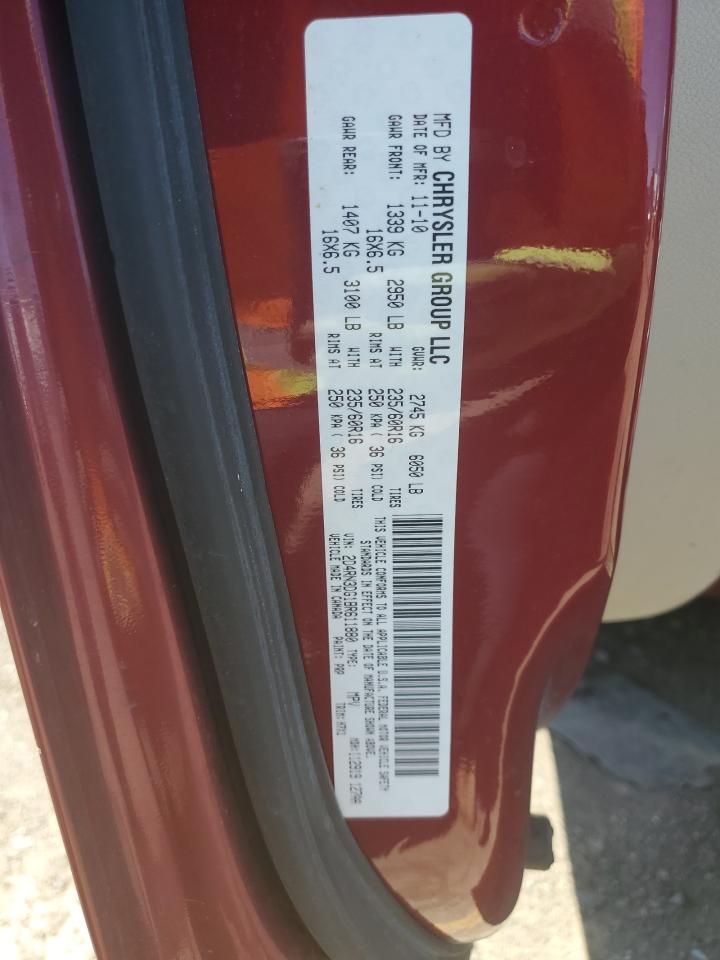 2D4RN3DG1BR611880 2011 Dodge Grand Caravan Mainstreet