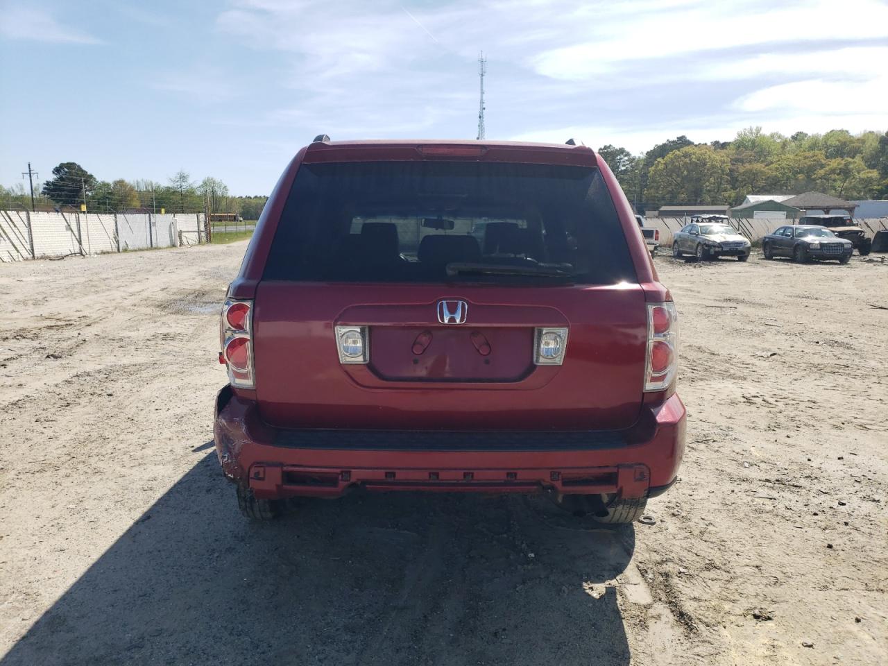 5FNYF18676B026184 2006 Honda Pilot Ex