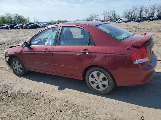 2009 Kia Spectra Ex VIN: KNAFE221595619851 Lot: 50424934