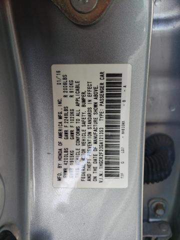 2016 HONDA ACCORD LX - 1HGCR2F33GA121353