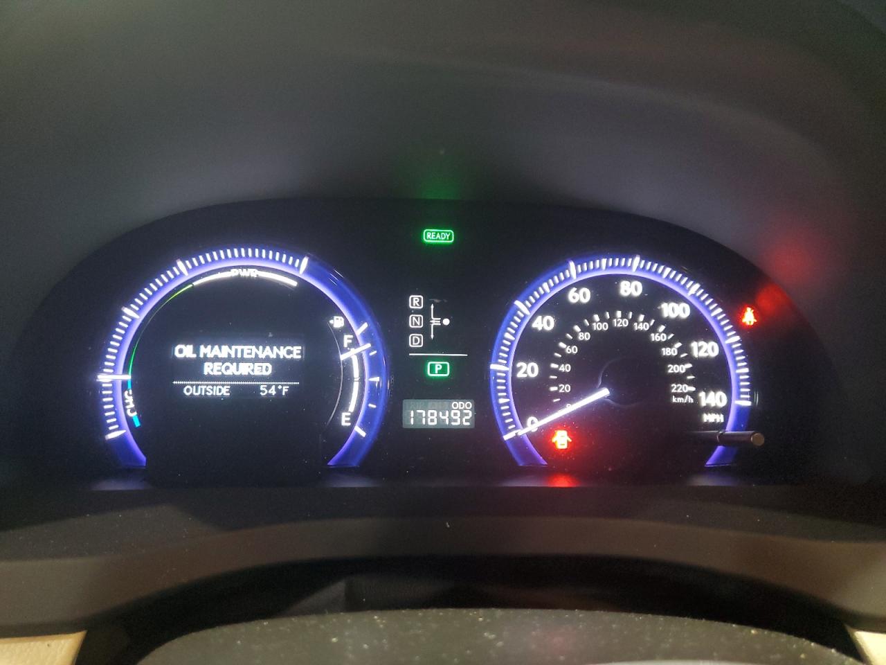 JTHBB1BA3A2001274 2010 Lexus Hs 250H