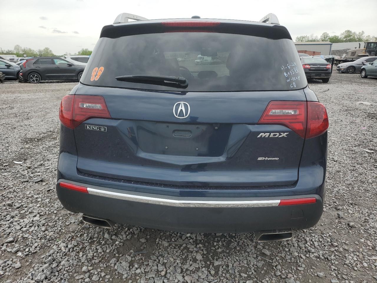 2HNYD2H68DH518056 2013 Acura Mdx Advance