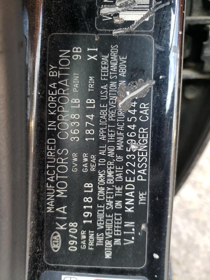 KNADE223596454421 2009 Kia Rio Base