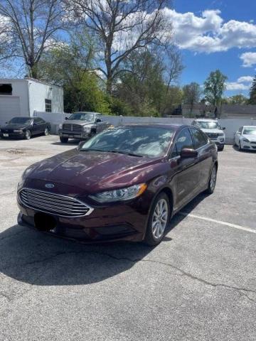 Lot #2461884161 2017 FORD FUSION SE salvage car