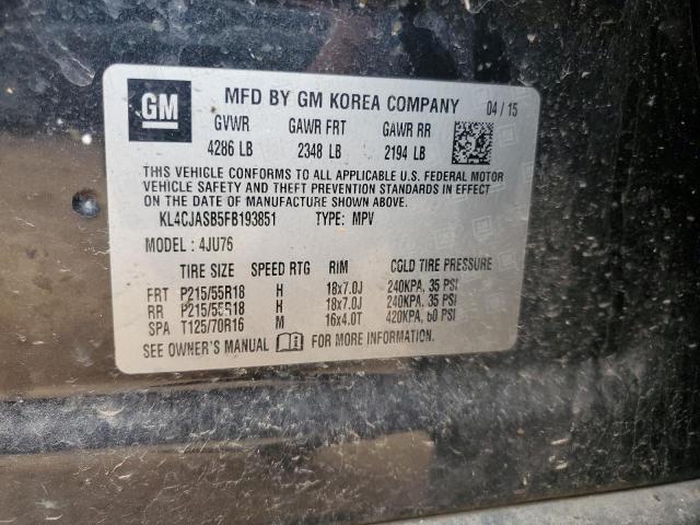 2015 BUICK ENCORE - KL4CJASB5FB193851