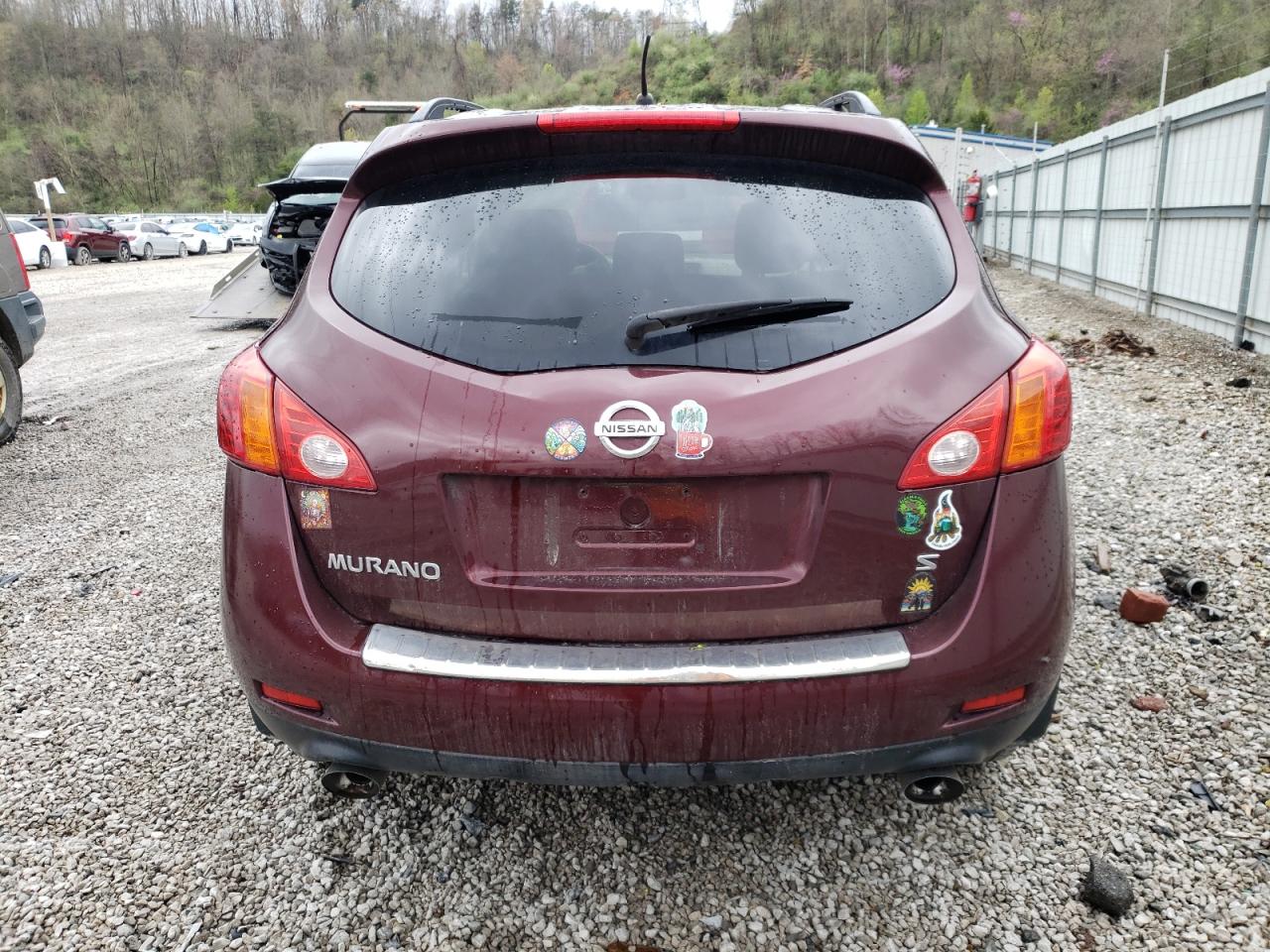 JN8AZ18U09W003826 2009 Nissan Murano S