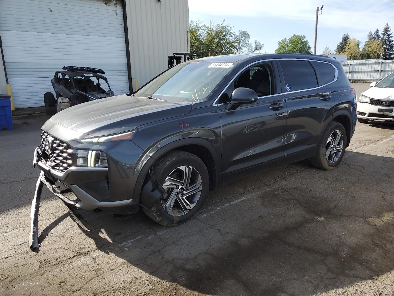 5NMS14AJ8MH359915 2021 Hyundai Santa Fe Se