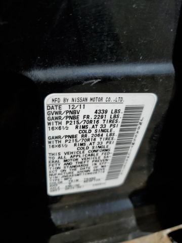 2012 Nissan Rogue S VIN: JN8AS5MT1CW606719 Lot: 50454244