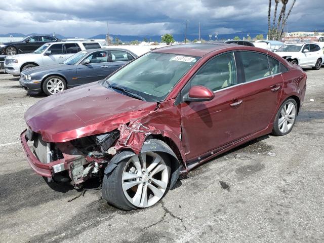 Lot #2522197828 2015 CHEVROLET CRUZE LTZ salvage car