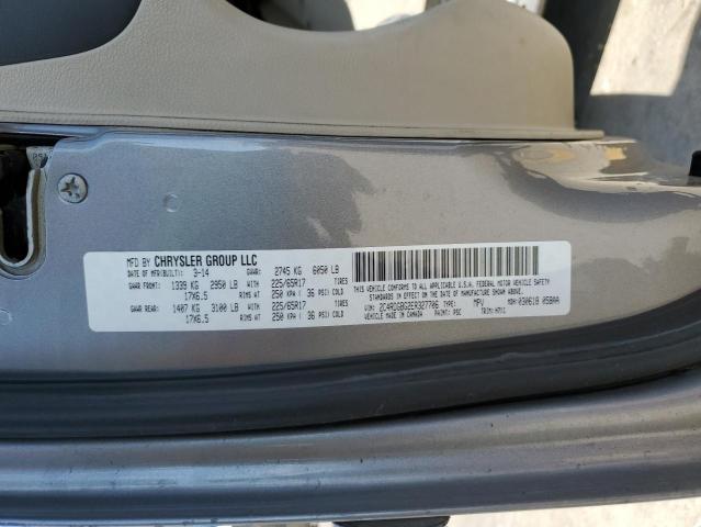 2014 Dodge Grand Caravan Se VIN: 2C4RDGBG2ER327706 Lot: 52422794