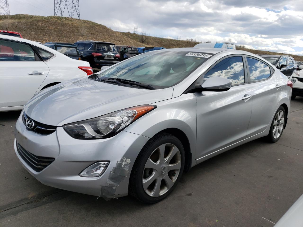 KMHDH4AE3DU859783 2013 Hyundai Elantra Gls