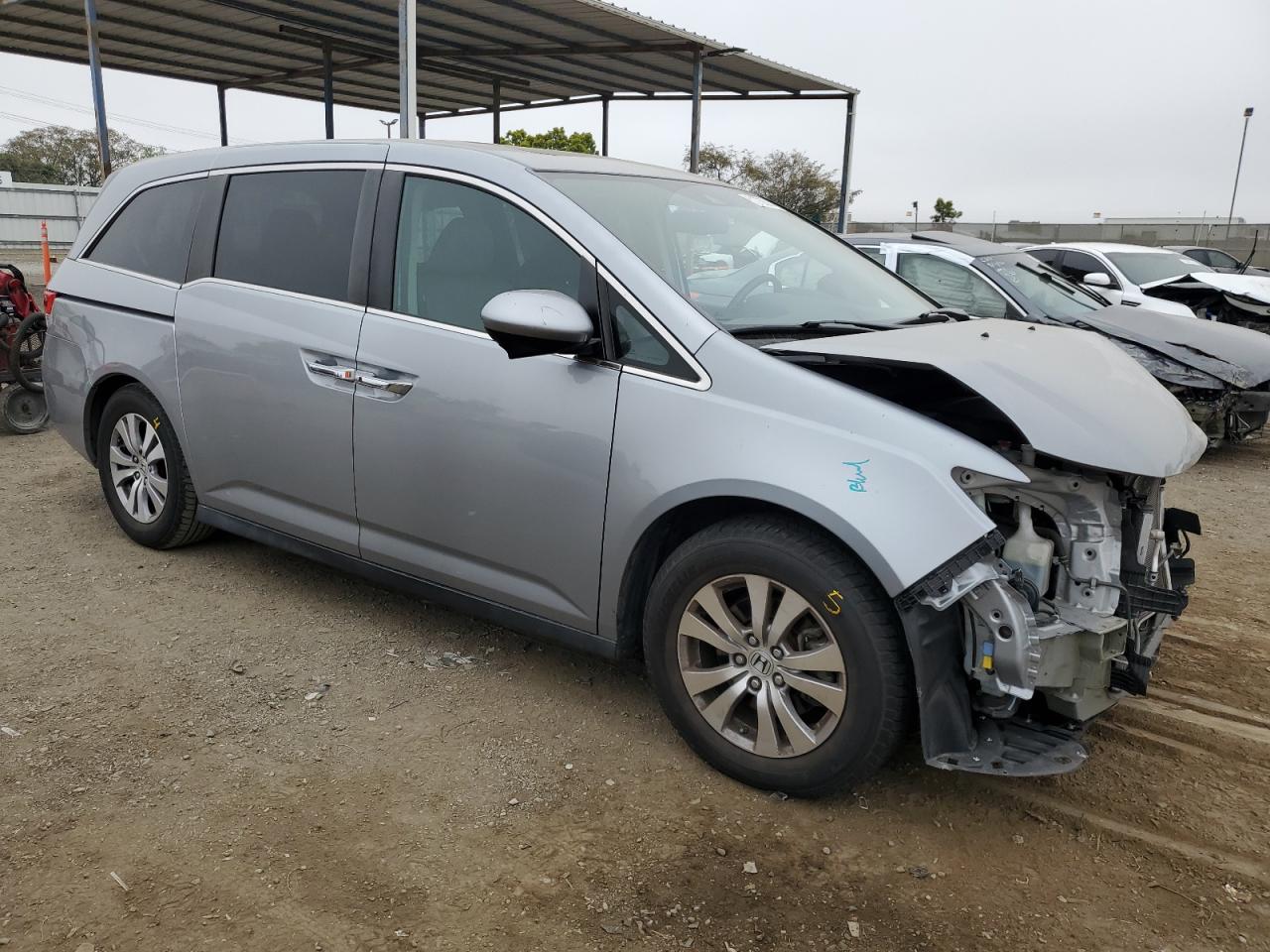 5FNRL5H62HB013267 2017 Honda Odyssey Exl