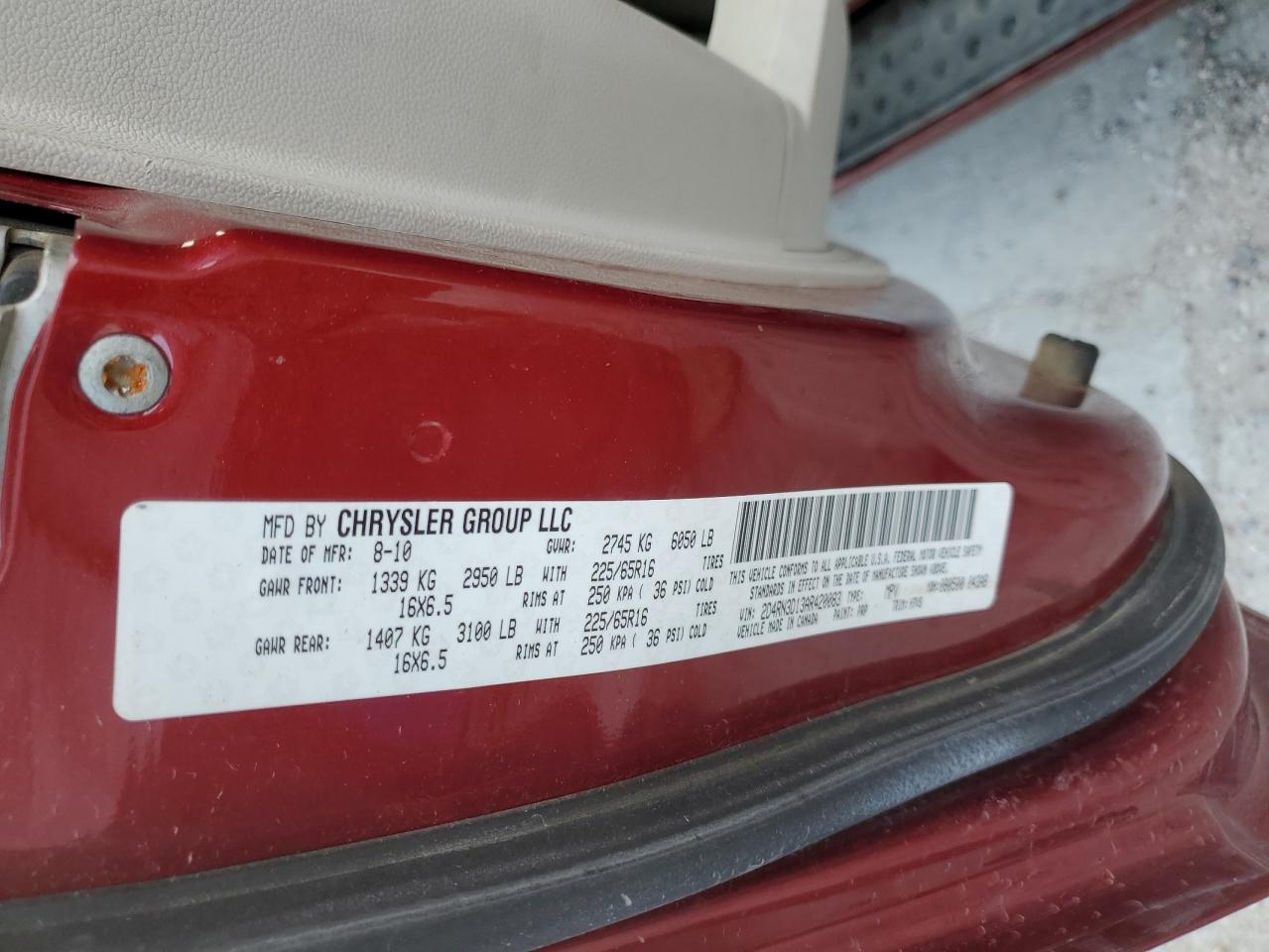 2D4RN3D13AR420083 2010 Dodge Grand Caravan Hero