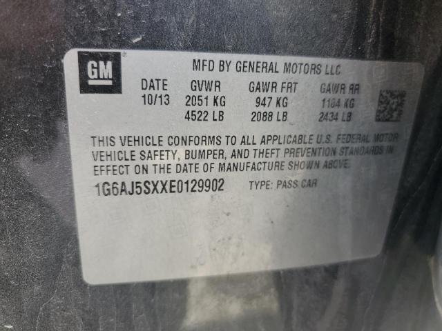 2014 Cadillac Ats Performance VIN: 1G6AJ5SXXE0129902 Lot: 52311454