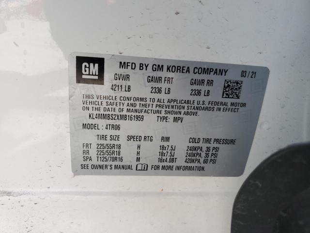 2021 Buick Encore Gx Preferred VIN: KL4MMBS2XMB161959 Lot: 51589804