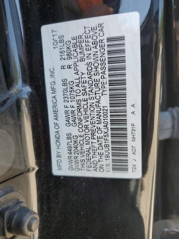 2018 ACURA TLX TECH 19UUB1F5XJA010021  51708054