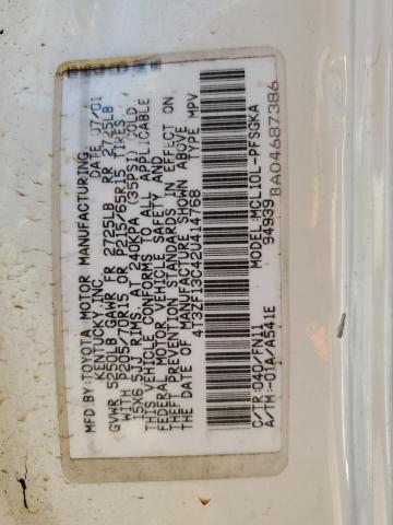 2002 Toyota Sienna Le VIN: 4T3ZF13C42U414768 Lot: 52224584