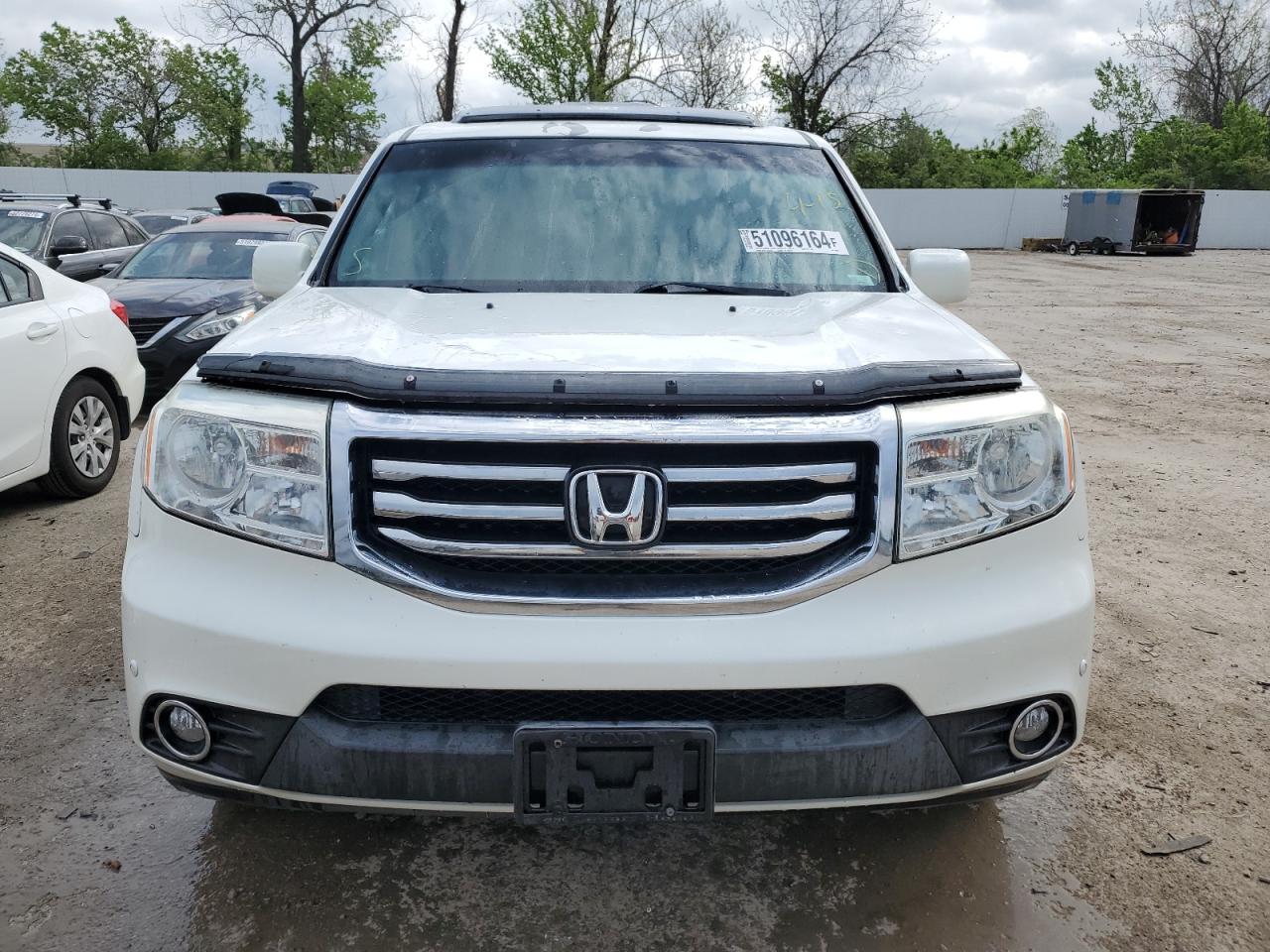 2012 Honda Pilot Touring vin: 5FNYF4H97CB040674