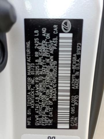 58ADA1C14PU035219 Lexus ES300 ES 300H BA 13