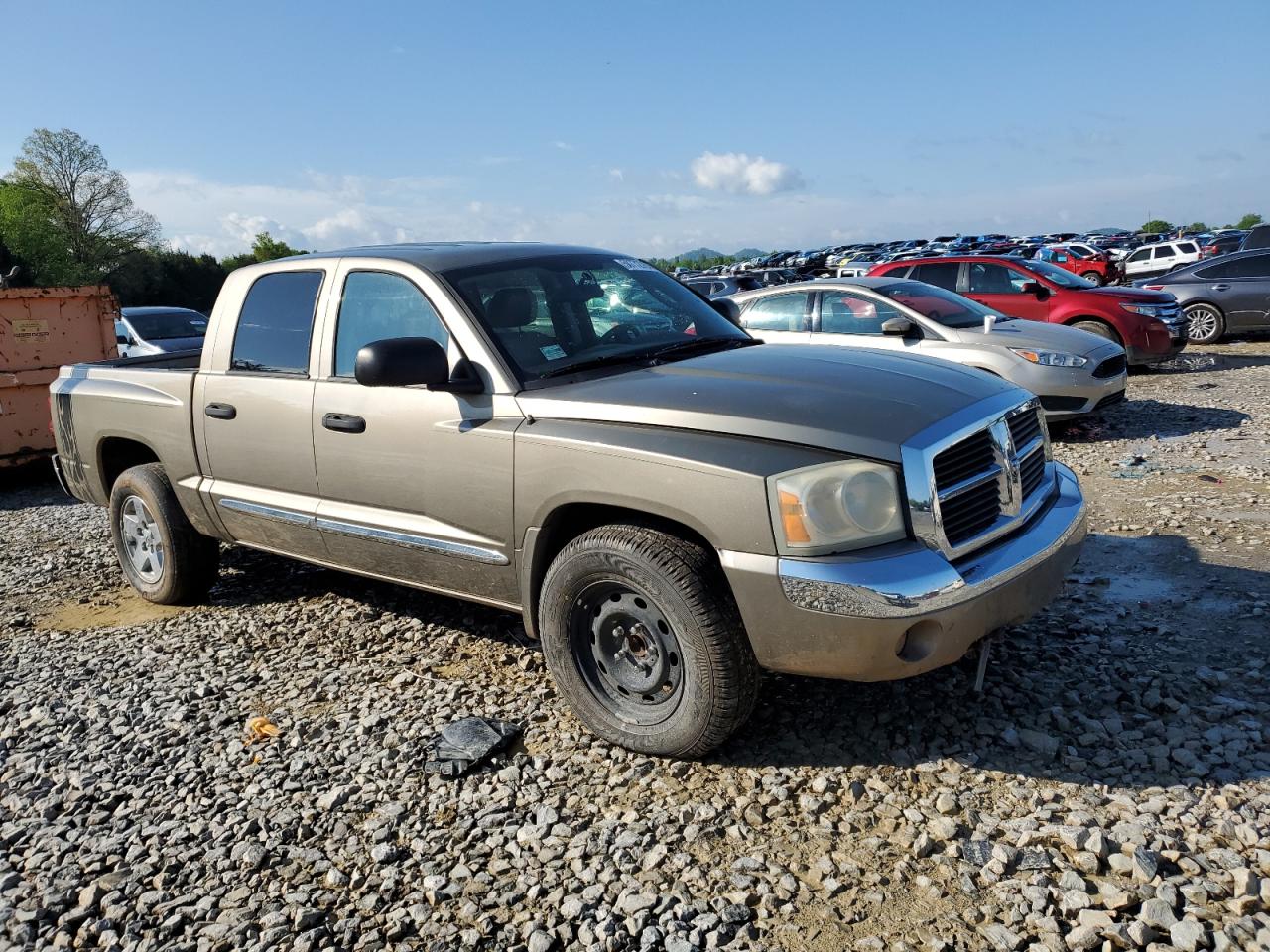 1D7HE58J56S519286 2006 Dodge Dakota Quad Laramie